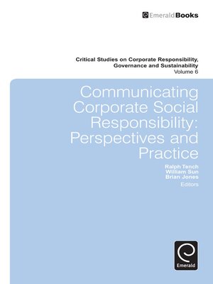 cover image of Critical Studies on Corporate Responsibility, Governance and Sustainability, Volume 6